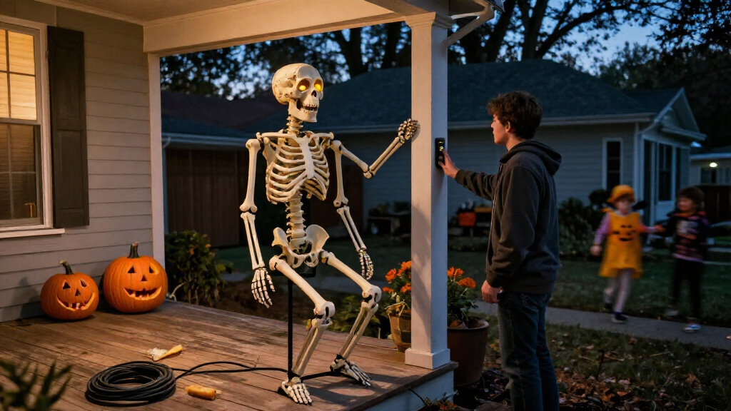 Halloween animatronic props