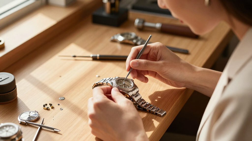 luxury watch maintenance and servicing