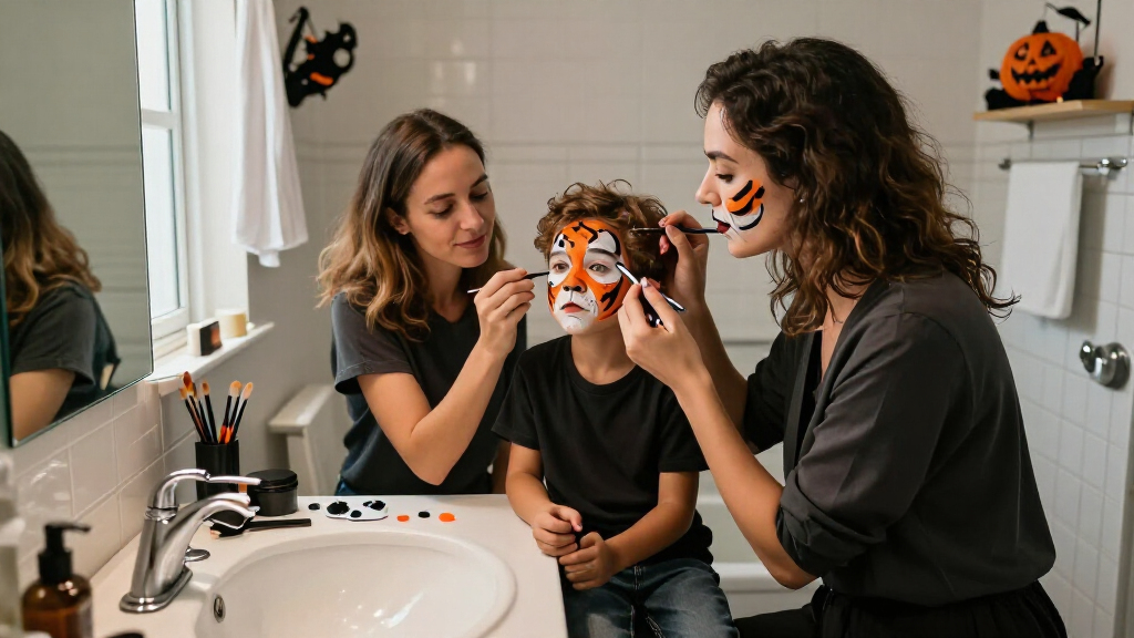 Halloween face paint kits