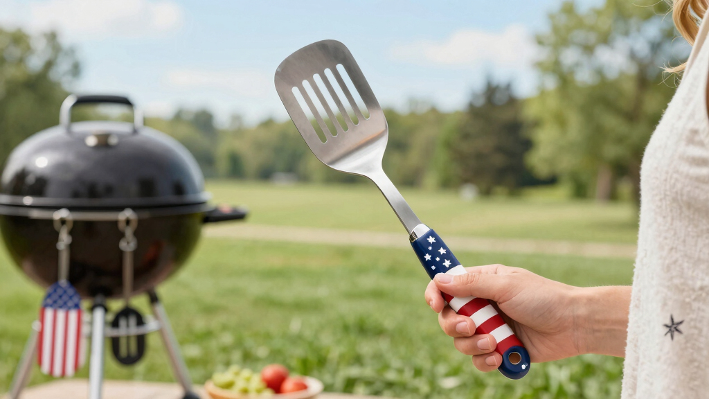 patriotic BBQ tools