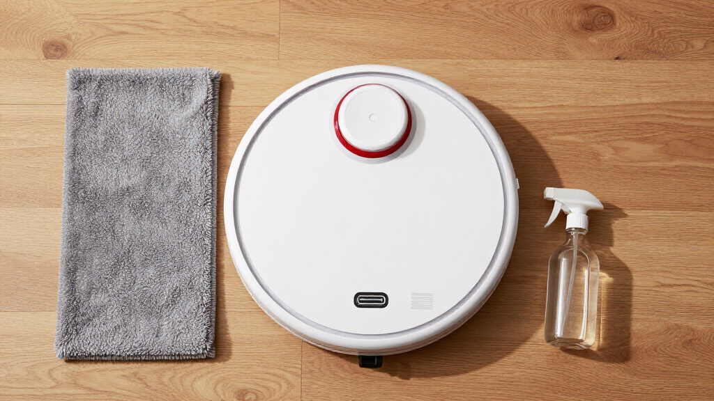 low maintenance robot mop vacuum