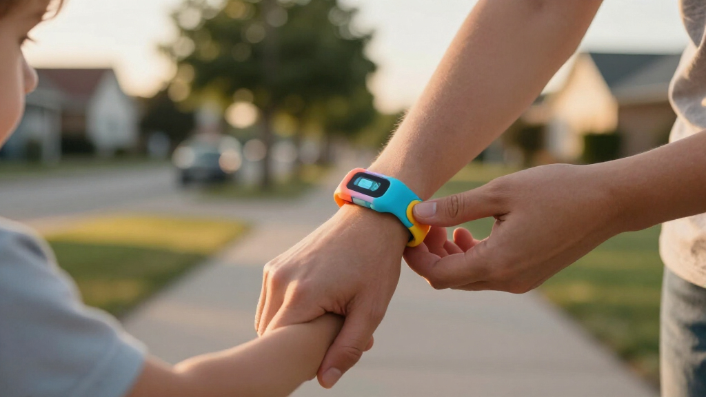 wearable gps tracker for kids wristband