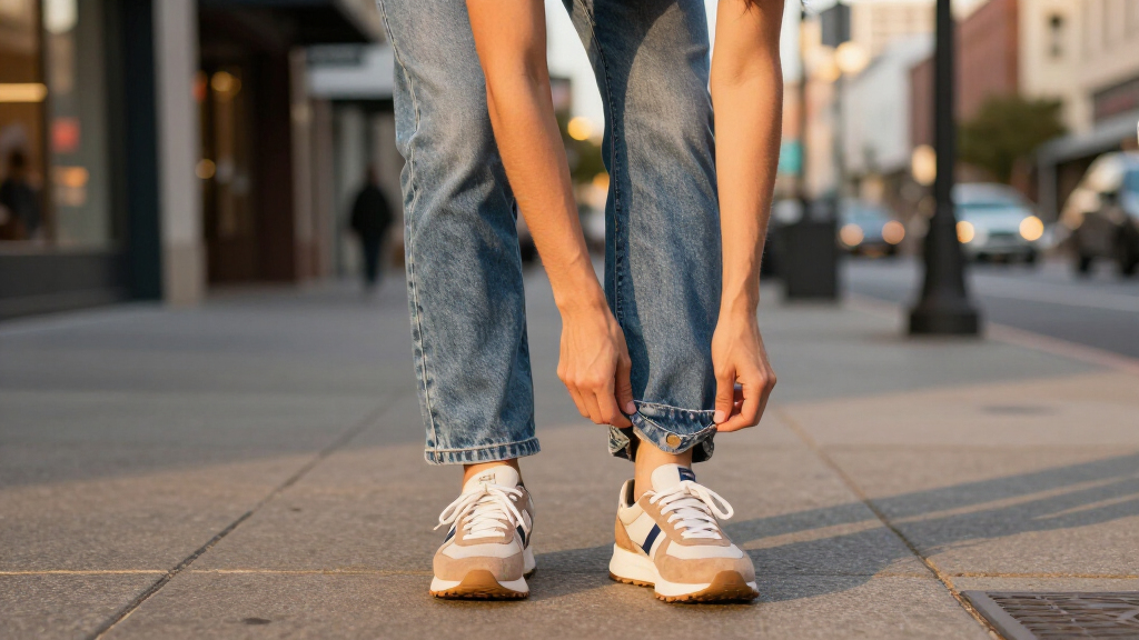 best shoes for straight-leg jeans