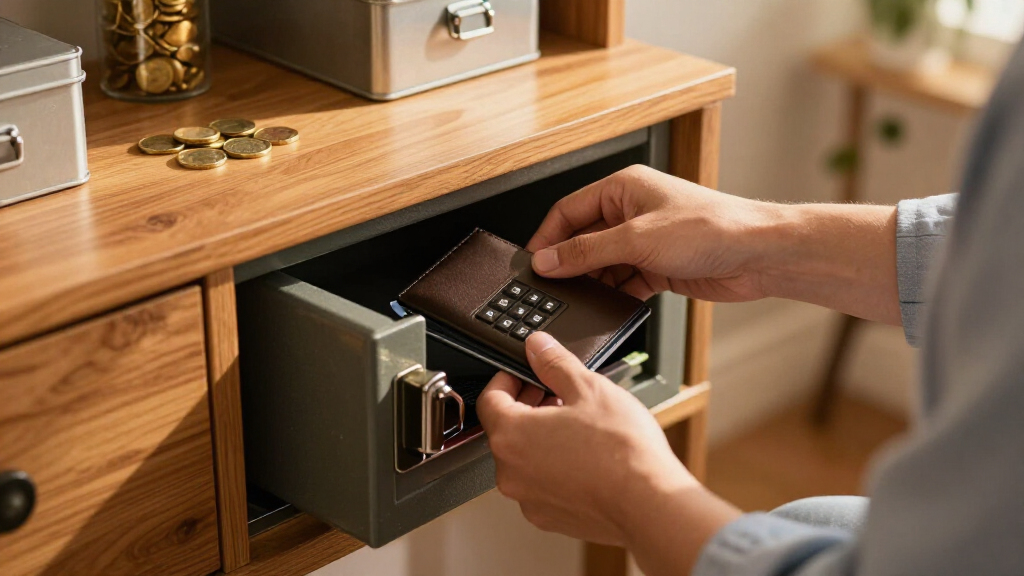 best lockable drawer safe for crypto devices