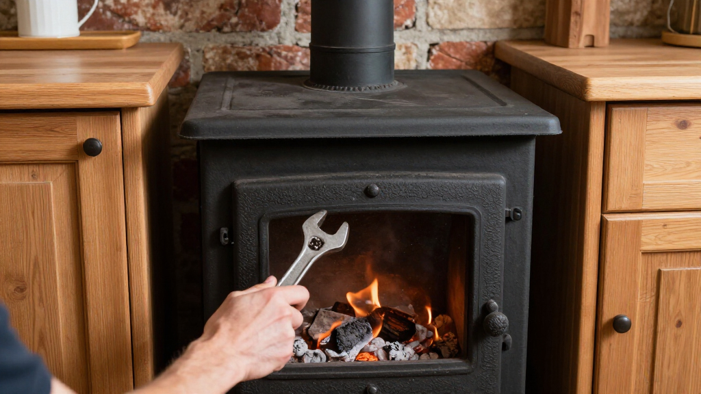 wood burning stove insert