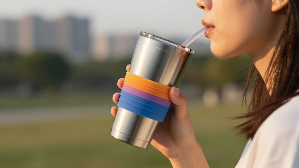 stainless steel reusable tumblers