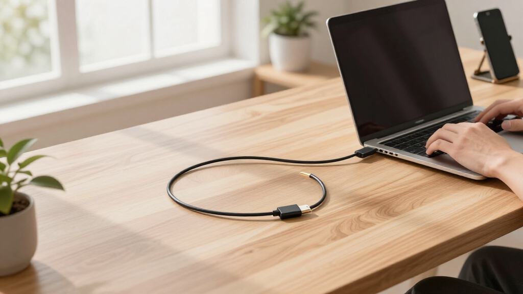 USB-C-, Lightning- und Display-Kabel