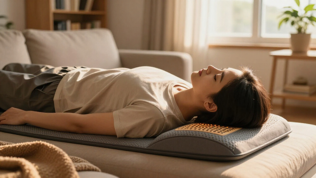 full body massage mat with heat