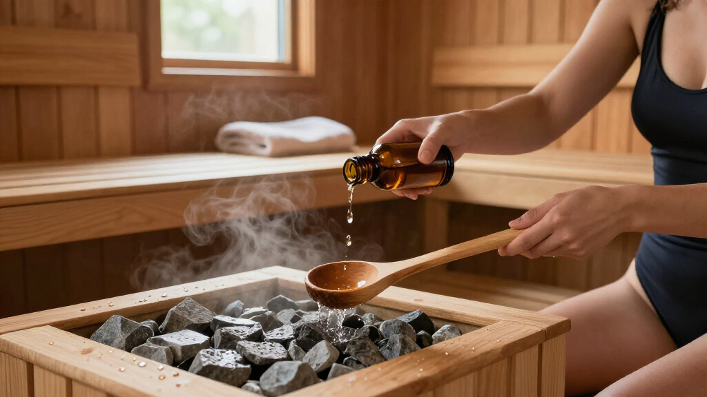 essential oil for sauna