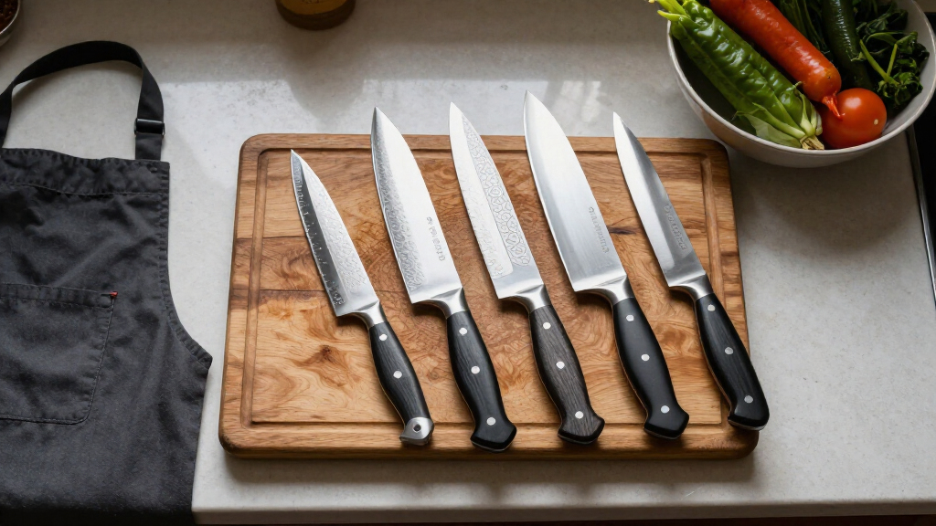 damascus knives for kitchen