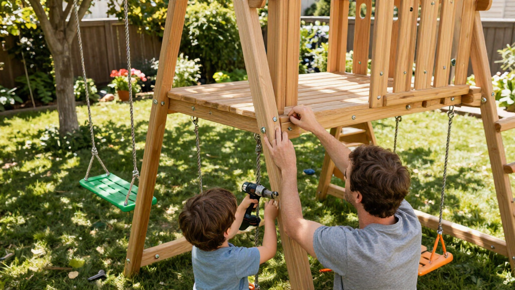 outdoor playsets for backyards