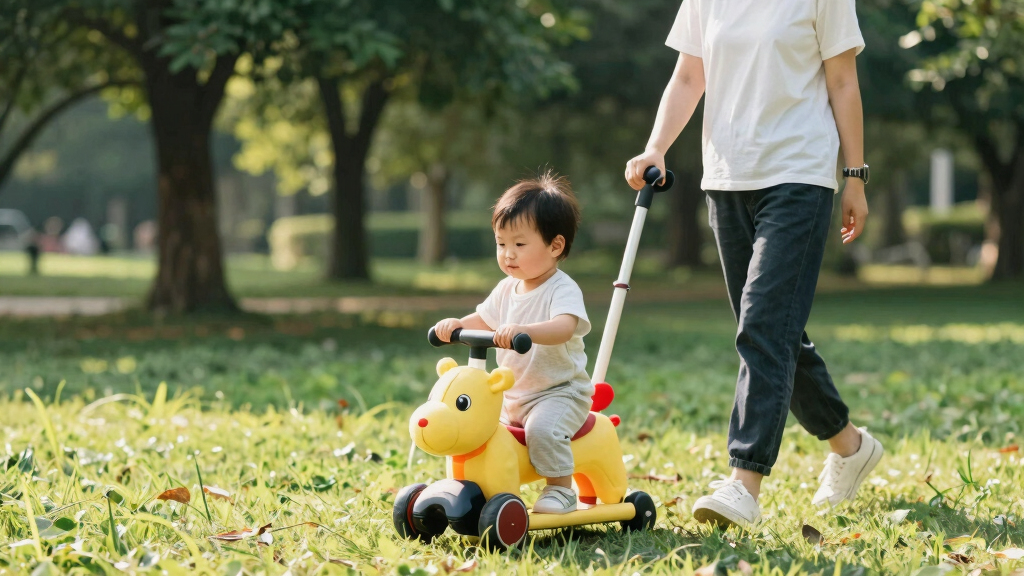 plush animal scooter for toddlers