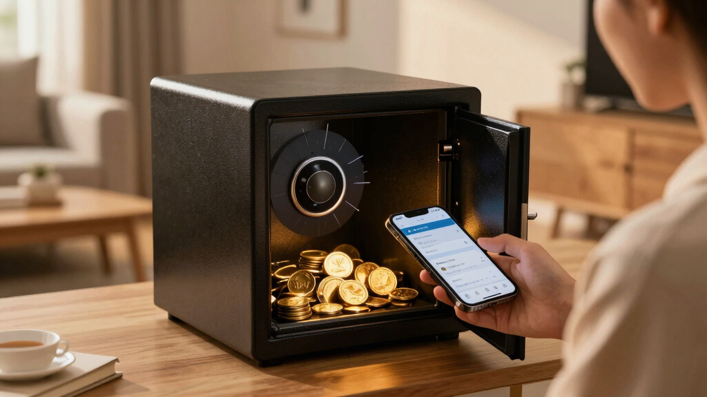 best smart safe with app alerts for gold coins and bullion