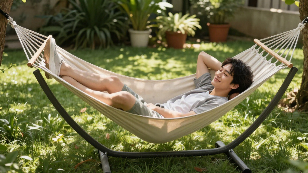 outdoor hammocks with stand