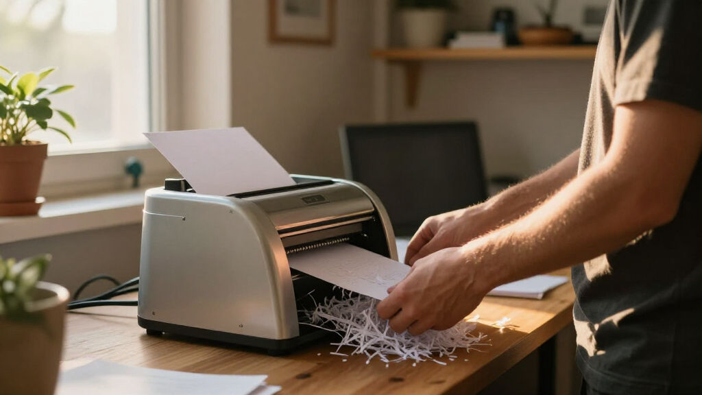heavy duty paper shredder