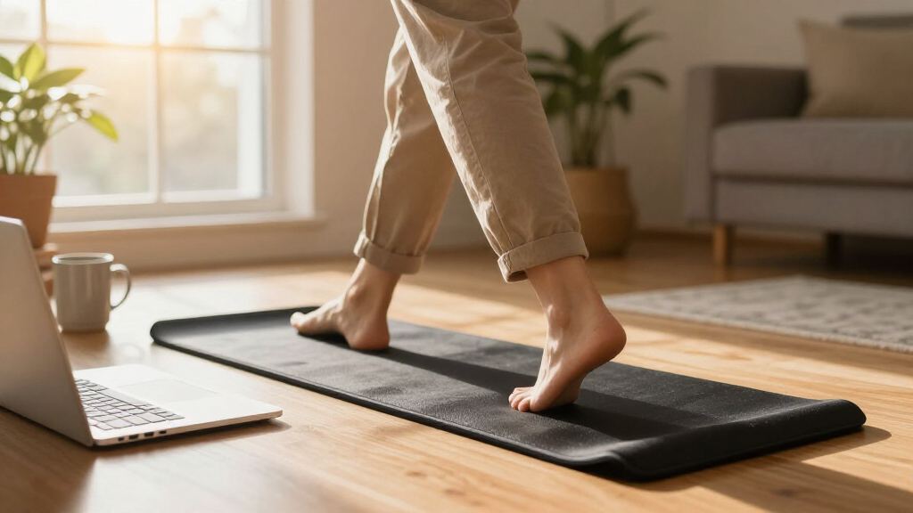 continuous use walking pad for remote work