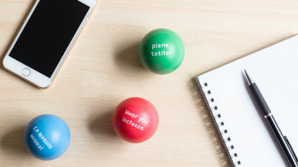 motivational quote stress balls