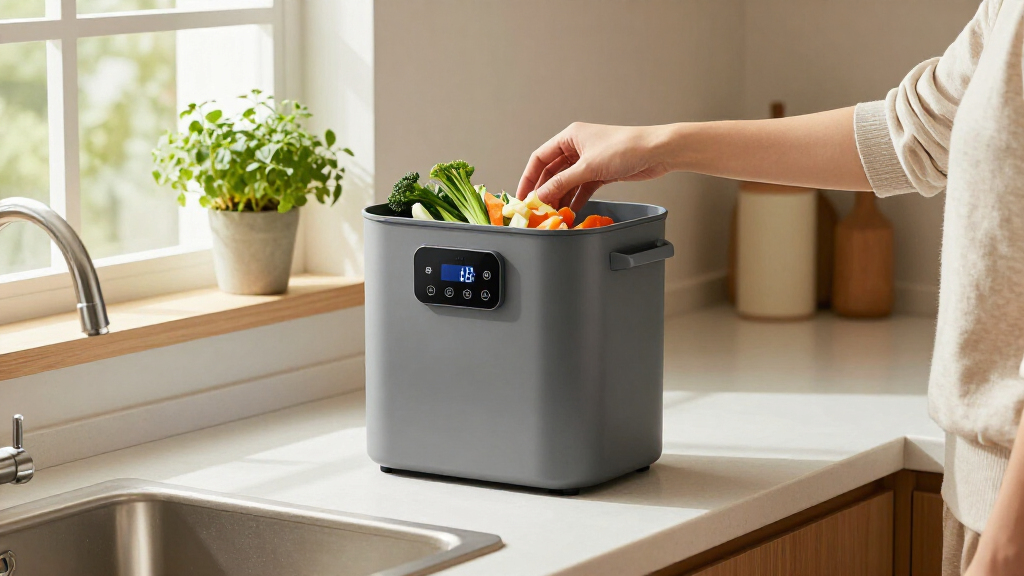 electric compost bin for kitchen