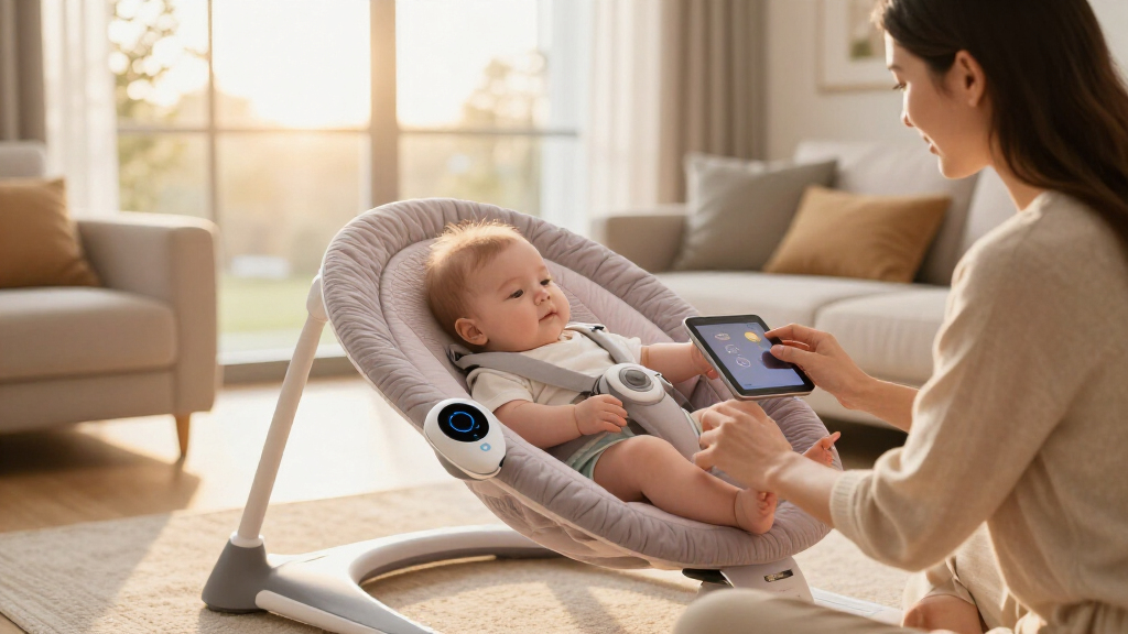 best baby swing with smart controls