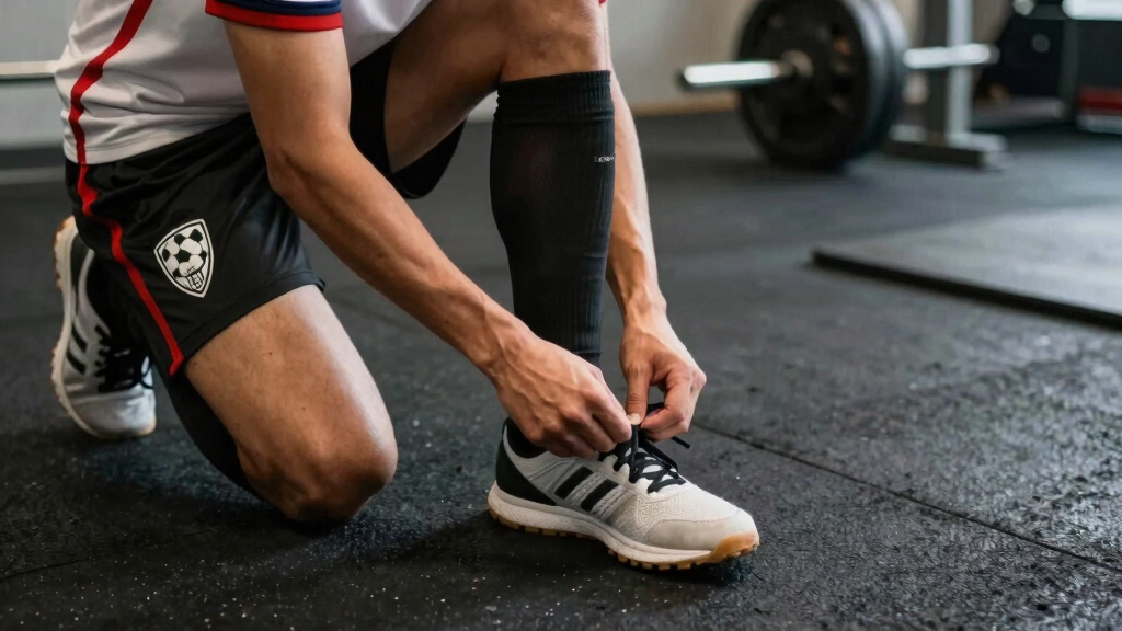 soccer-themed workout apparel