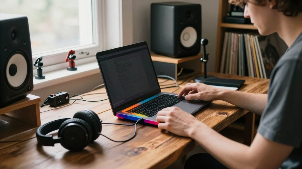 budget lapfor music production
