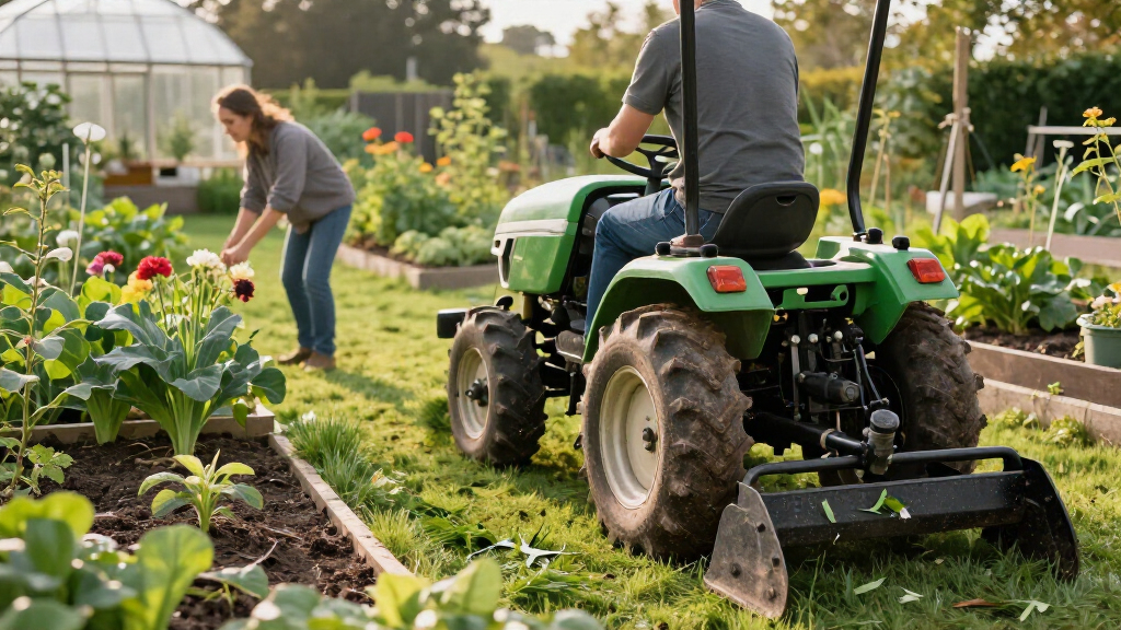 best compact garden tractors