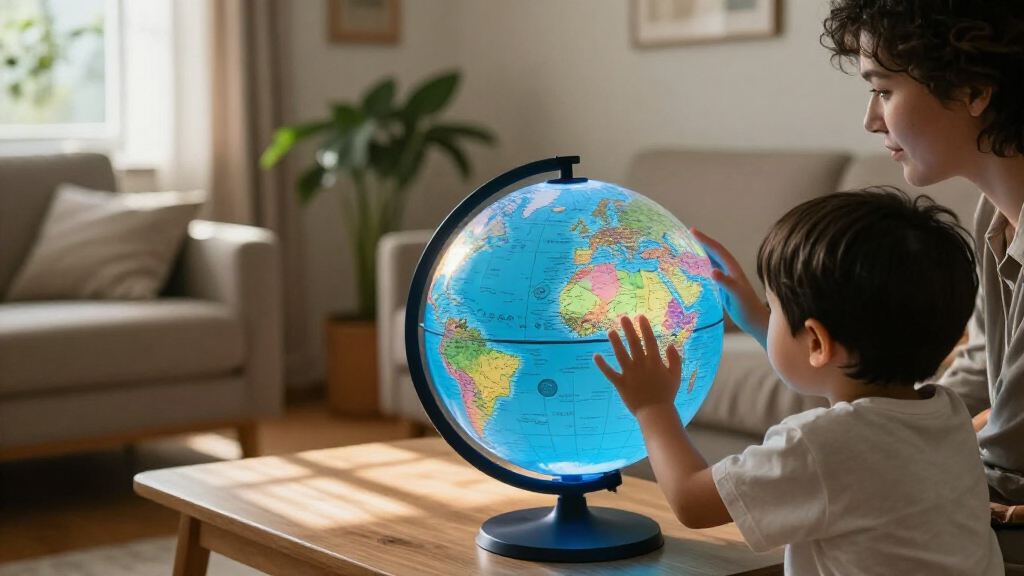 interactive talking globes