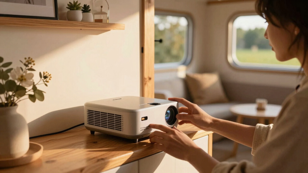 portable projectors for tiny homes