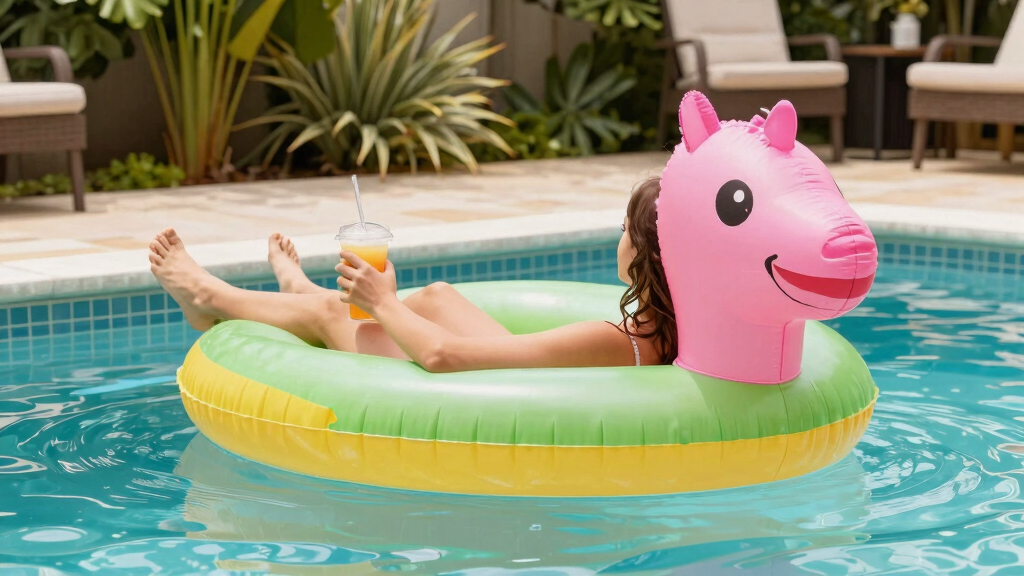 inflatable pool float toys
