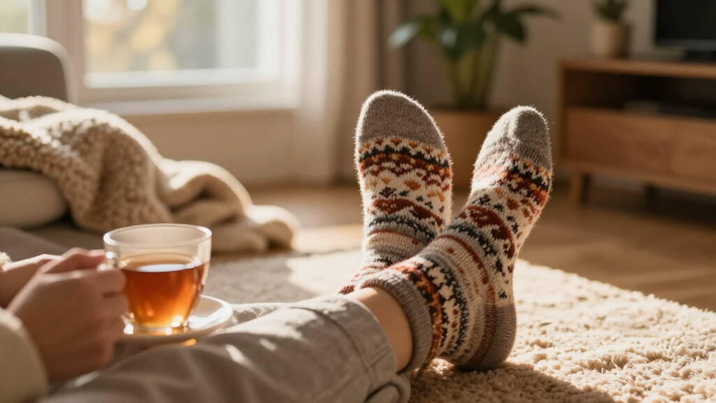 comfortable fall wellness socks