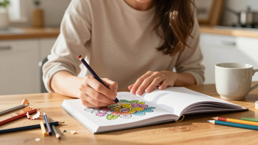 adult coloring books for stress relief