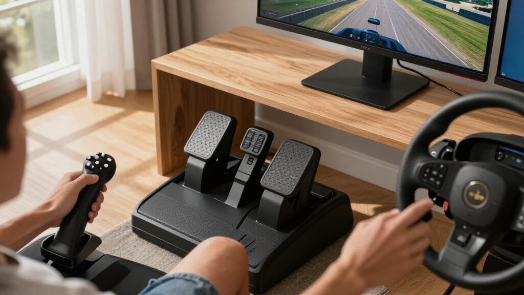 flight simulator pedals