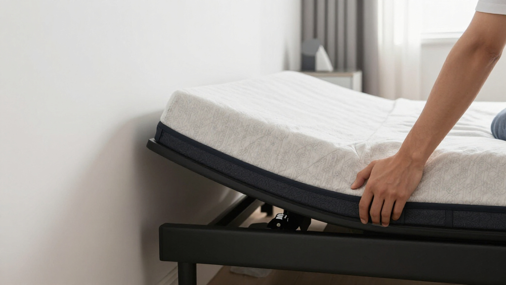 wall hugger adjustable bed frame