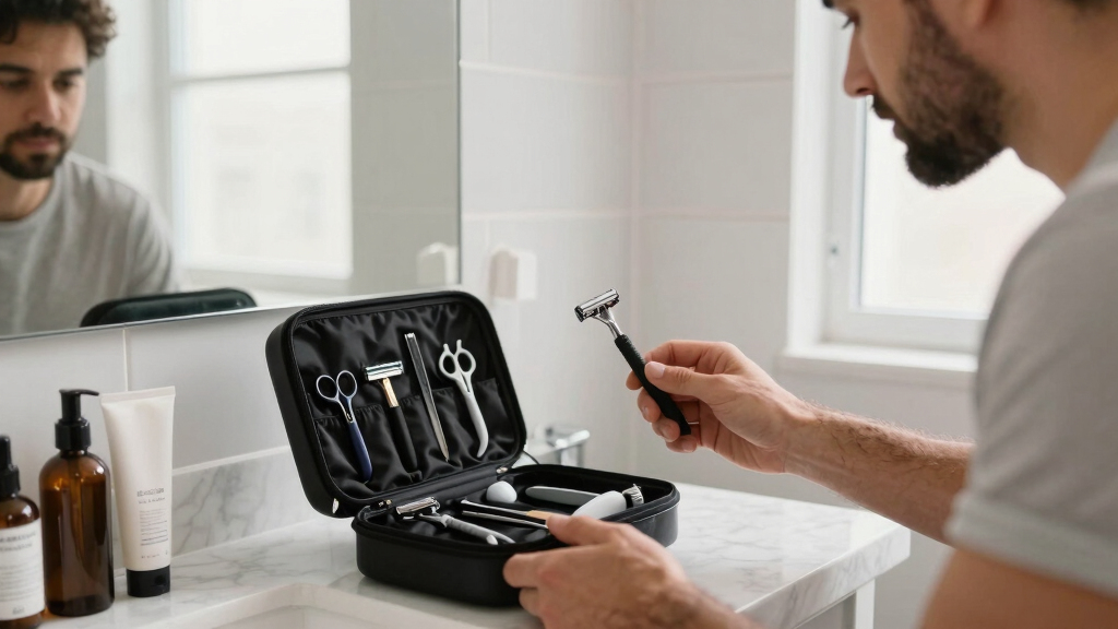 men's grooming kits
