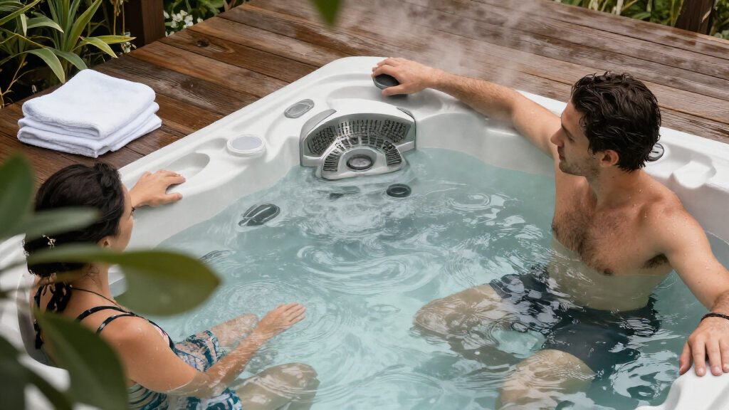 outdoor hot tubs