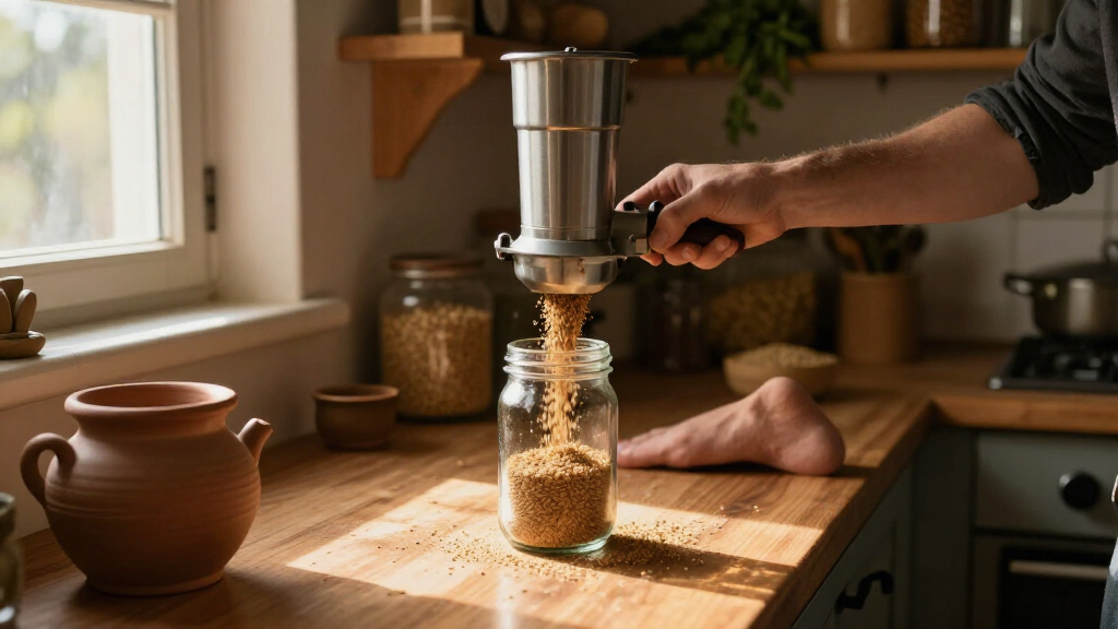 best electric grain mill