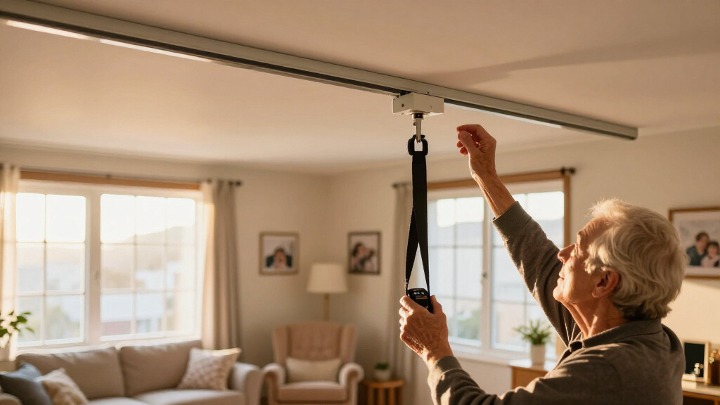 best ceiling track lifts for home care