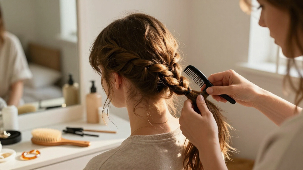 best French braid hair tools