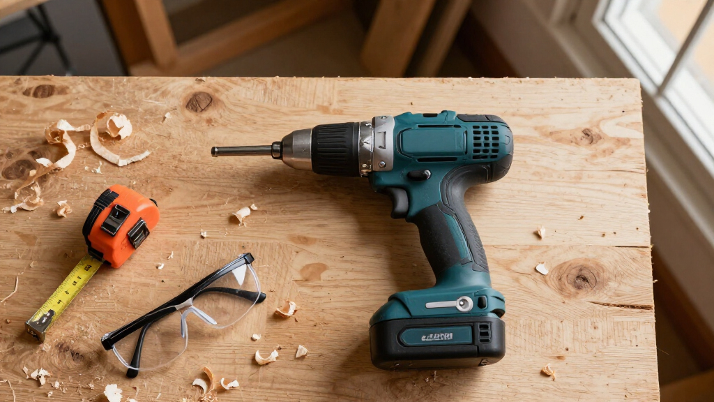cordless impact driver for woodworking