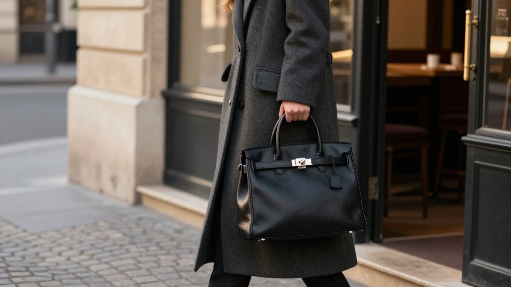 best luxury black handbags