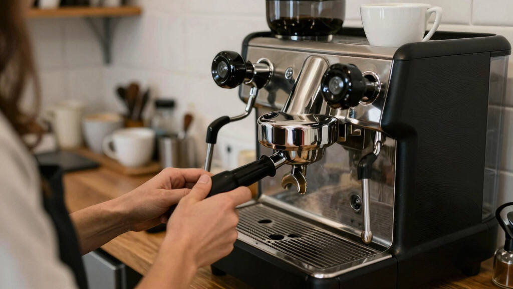 best flow control espresso machine with paddle control