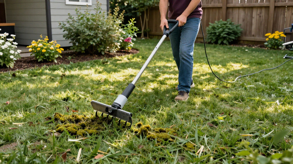 electric dethatchers for lawns
