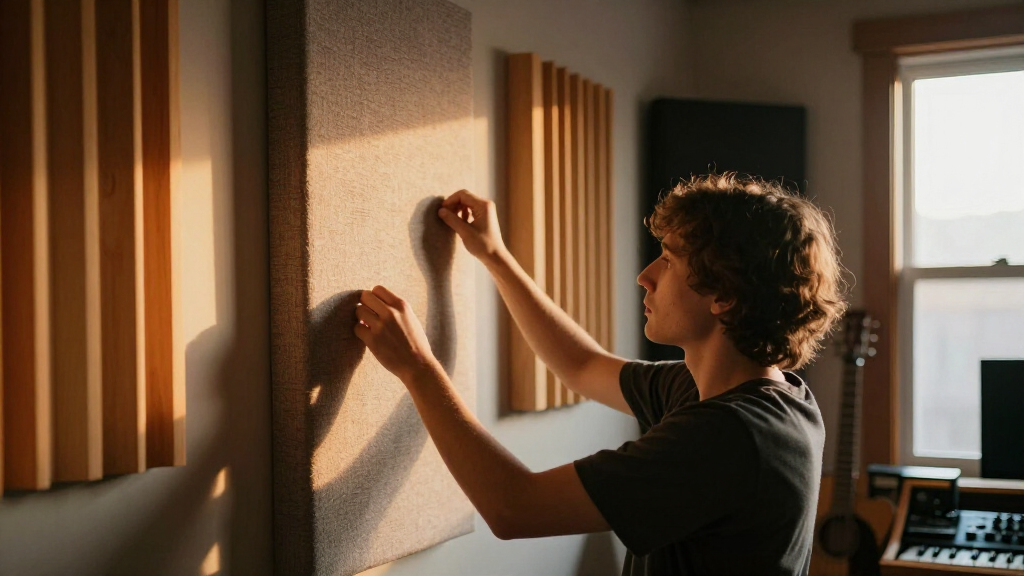 sound absorption panels for home studio