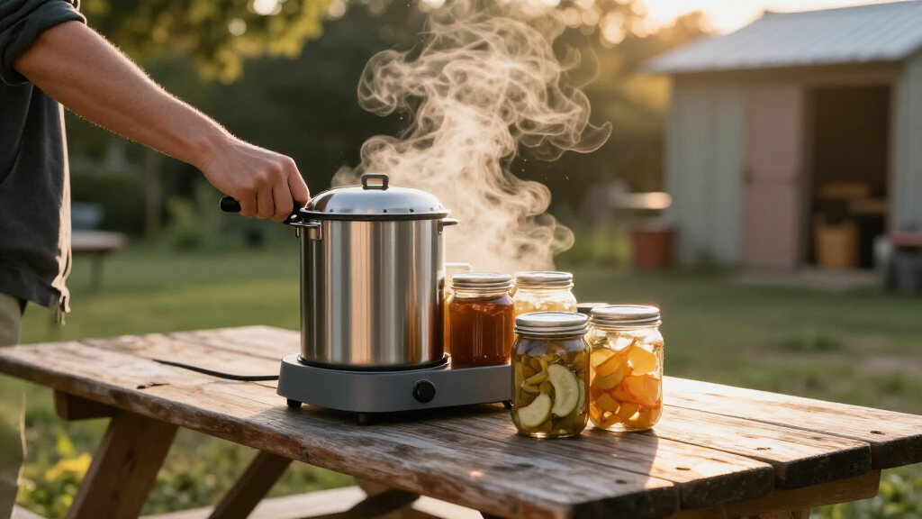 electric canning system