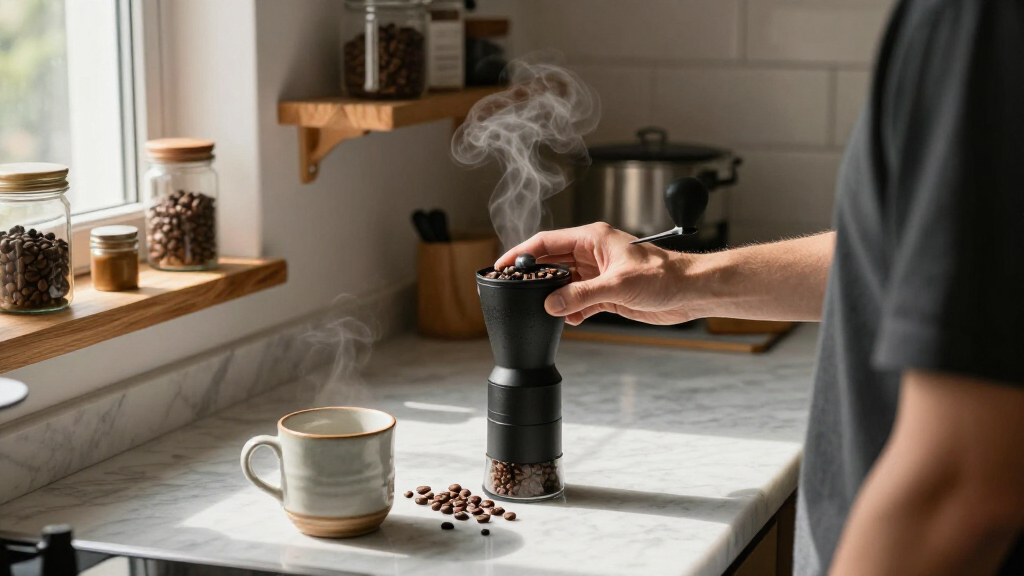 burr coffee grinder for home