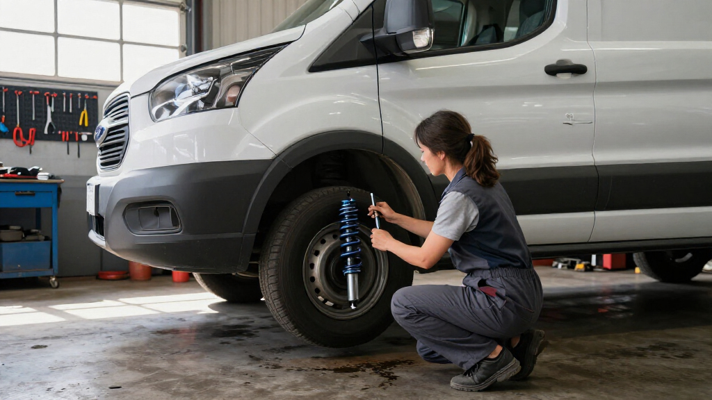 best Ford Transit upgraded coilovers