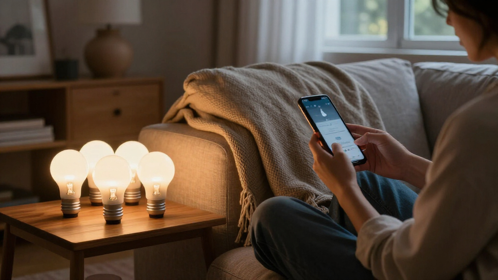 smart LED light bulbs