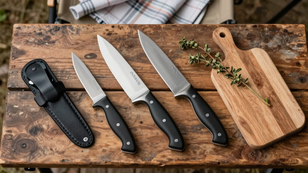 best premium fillet knife set for camp cooking