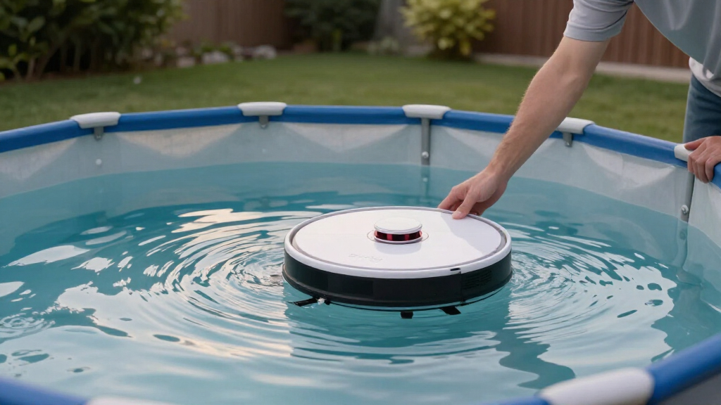 robotic vacuum for above ground pool