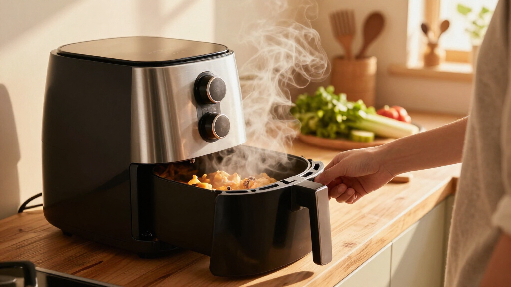 air fryer with viewing window